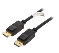 Cable DisplayPort 1.4 male des deux cotes 1m noir