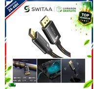 Câble DisplayPort 2.1 DP80 2 m 16K 240 Hz KabelDirekt