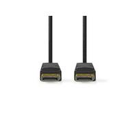 - Câble DisplayPort - DisplayPort (M) droit pour DisplayPort (M) droit - DisplayPort 1.4 - 3 m - moulé, rond, support 8K - noir