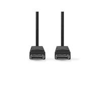 - Câble DisplayPort - DisplayPort (M) pour DisplayPort (M) - DisplayPort 1.2 - 3 m - rond, support 4K - noir