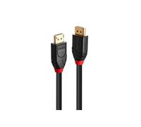 Lindy Câble DisplayPort 1.4 actif 5 m 8K UHD mâle-mâle noir 41167 contacts dorés