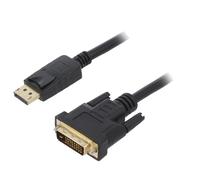 Cable DisplayPort male DVI-D male 1m noir