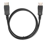 Câble DisplayPort, Presse Type Boucle Ferme HD DP Mâle à DP Mâle Câble pour Ordinateur pour Projecteur(1,5 mètres)