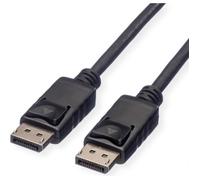 Câble DisplayPort - ROLINE GREEN - 1 m - Noir - Transfert vidéo et audio - DP ST - ST