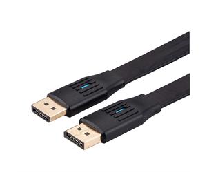 Câble DisplayPort VALUE 11.99.5864 5m Noir, Connecteurs Mâle-Mâle, Version 1.4, Résolution 7680x4320 (8K), Fréquence 120Hz, Facteur de forme Droit