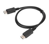 Câble DisplayPort vers DisplayPort 4K 60Hz haute vitesse transmission stable type pression boucle DisplayPort câble pour projecteur pour ordinateur (1,5 m/4,9 pi)