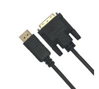 Câble Displayport vers DVI 24 + 1, 1.8M, pour ordinateur portable HP, Dell, Lenovo, Asus
