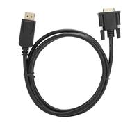 Câble DisplayPort vers DVI avec connecteur plaqué or, câble de transmission de données haute résolution pour HP, Dell, Asus et Lenovo,