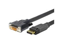 Câble DisplayPort vers DVI - VIVOLINK - 10m - Verrouillé - AWG 24 - Noir
