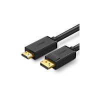 - Câble DisplayPort vers HDMI 4K UHD Adaptateur DP Mâle vers HDMI Mâle 10