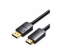 Câble DisplayPort vers HDMI - Vention - 2 m - Mâle à femelle - Multicolore - Ordinateur - Télévision - Tablette