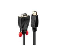 Lindy Convertisseur vidéo 41940 DisplayPort vers VGA mâle-mâle 0,5 m Noir