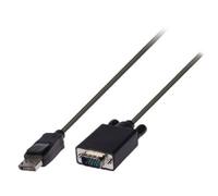 Câble DisplayPort vers VGA 1m Noir Connectland