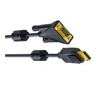 Câble DisplayPort vers VGA 200/300/500 cm - Convertisseur vidéo 1080p - Double anneaux - Profitez d'une transmission stable - Ligne de transmission vidéo home cinéma