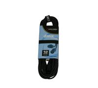 Câble DMX - AMERICAN DJ - AC-DMX3-10 - 3 broches - Longueur 10m - Couleur Noir