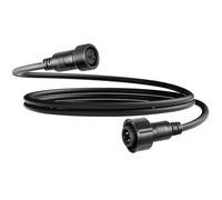 Câble DMX XLR étanche 1 m - Rallonge d'extérieur - Convertisseur de connecteur pour lumières de scène - Main dans la main 3 broches