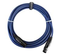 Cable DMX XLR Male Female 3 Poles Effet Lumiere DJ PA Studio Audio Microphone 5M
