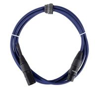 Cable DMX XLR Male Female 3 Poles Effet Lumiere PA Studio Audio Microphone 2,5m