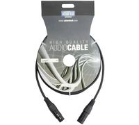 Câble DMX XLR mâle/ femelle 6 m noir LD Systems