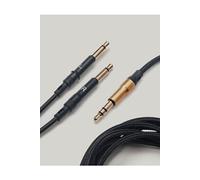 Câble asymétrique Meze audio 99 Classics mono 3,5 mm à 3,5 mm 3 m Noir et Or