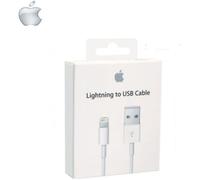 Cable d'origine APPLE USB lightning 1m pour iPad AIR 2 (ref Apple Data Cable MD818ZMA) Livré en BLISTER.