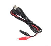 Câble d'oscilloscope BNC vers double clip BNC vers double clip, impédance 50Ω, longueur 100 cm, conducteurs en cuivre pur, pour
