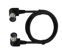 Câble double à angle droit à 90 degrés DIN Prise d'extension Fil mâle DIN 5 broches