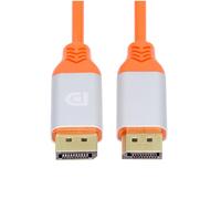 Cable Dp 4K To Dp Displayport Ultra Soft High Flex Monitor Cable Hyper Super Flexible Cord Male To Male For Computer Graphics Card (100Cm)[ZHUJ4555]