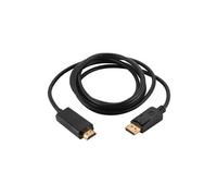 Câble DP Male vers HDMI Adaptateur FULL 1080P Convertisseur Vidéo/Audio