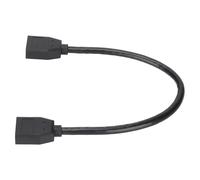 Cable DP vers DP femelle vers femelle, compatible 8K a 60 Hz et 4K a 120 Hz, rallonge DisplayPort pour televiseur et ordinateur portable 11,8 pouces