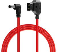 Câble Dtap vers CC pour Atomos Shogun,Câble d'alimentation ultra doux D-tap vers 2.1 CC à angle droit pour Blackmagic Design Video Assist,SmallHD 702, moniteur Feelworld FW568 de 60 cm