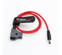 Câble Dtap vers CC ultra doux pour Atomos Ninja V, câble d'alimentation CC D-tap vers 2.1 pour Blackmagic Design Video Assist, SmallHD 702, pour moniteur Feelworld FW568 de 60 cm