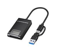 Câble du boîtier SSD Interne, SM02 | Boîtier adaptateur de lecteur NVMe à double avec connexion hôte pour lecteur de sauvegarde portable,