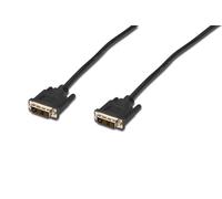 Digitus DVI-D/DVI-D, 2.0m câble DVI 2 m Noir