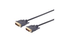 DVI-D (liaison double) 24 + 1 câble 2m Noir