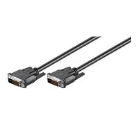 DVI-D FullHD Kabel Dual Link DVI-D(24+1) Stecker DVI-D(24+1) Stecker 3m schwarz