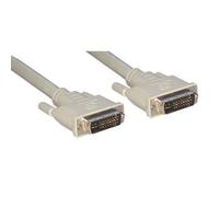 MCL Samar Câble DVI-I MC372-2M Mâle/Mâle Dual Link (24+5) 2 m Noir