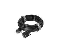 - Câble DVI - liaison double - DVI-D (M) pour DVI-D (M) - 10 m - vis moletées, contacts flashés d'or