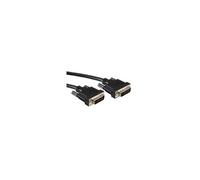- Câble DVI - liaison double - DVI-D (M) pour DVI-D (M) - 2 m - noir
