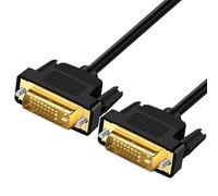 Câble Dvi Vers Dvi 5M, Câble Dvi 24 + 1 Vidéo Numérique,Support 1920 X 1200,Dvd, Laptop, Hdtv Et Projecteur-5M Noir[SHU08554]