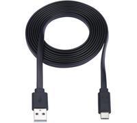 Tripp Lite Series USB-A to USB-C Cable, USB 2.0, (M/M), 3 ft. (0.91 m) - Câble USB - 24 pin USB-C (M) pour USB (M) - USB 2.0 - 91.4 cm - moulé - noir