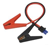 Câble EC5 vers pince crocodile 0,5 m 12 V-24 V 8 AWG en silicone EC5 pour batterie de voiture robuste 90 mm Connecteur EC5 Câble de pont résistant aux courts-circuits 0,5 m 30 A Câble flexible en