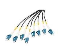 - Câble éclaté - mode unique LC/UPC (P) pour mode unique LC/UPC (P) - 100 m - fibre optique - 9 / 125 micromètres - G.657.A1/OS2 - sans halogène,