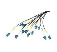 - Câble éclaté - mode unique LC/UPC (P) pour mode unique LC/UPC (P) - 75 m - fibre optique - 9 / 125 micromètres - G.657.A1/OS2 - sans halogène,