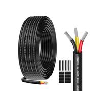 Câble électrique 16AWG 3 x 1,3mm² UL2464-10 mètres-Câble 3 conducteurs en cuivre étamé-300V-Idéal pour éclairage LED automobile,éclairage domestique et appareils extérieurs