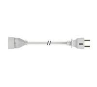 Perel Tools Rallonge secteur H05VV-F 3G1.5 5 m 16 A/230 V 3500 W Type E/F blanc