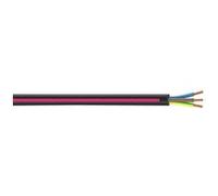 Câble électrique 3 G 1.5 mm² u1000r2v L.100 m, noir