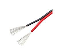 Câble Électrique À 2 Broches De 1 20m, Rouge Et Noir, Fils Électriques Souples, Bande Lumineuse, Fil D'extension, Haut-parleur, Audio, PVC, Électronique(1m 16 AWG)