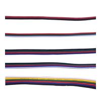 câble électrique, Connecteur de module d'éclairage, câble d'extension fil 22 AWG, 2 broches, 3, 4, 5, 6, 5050, 3528(2pin,20meter)