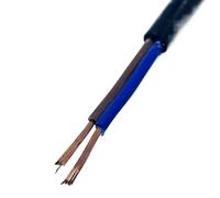 Câble électrique en cuivre de 1 mètre, 2/3/4/5 conducteurs, 0,75/1,0/1,5/2,5/4/6 mm, câble PVC à gaine souple(17AWG 1.0MM,2 cores)
